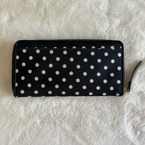 Kate Spade polka dot wallet
